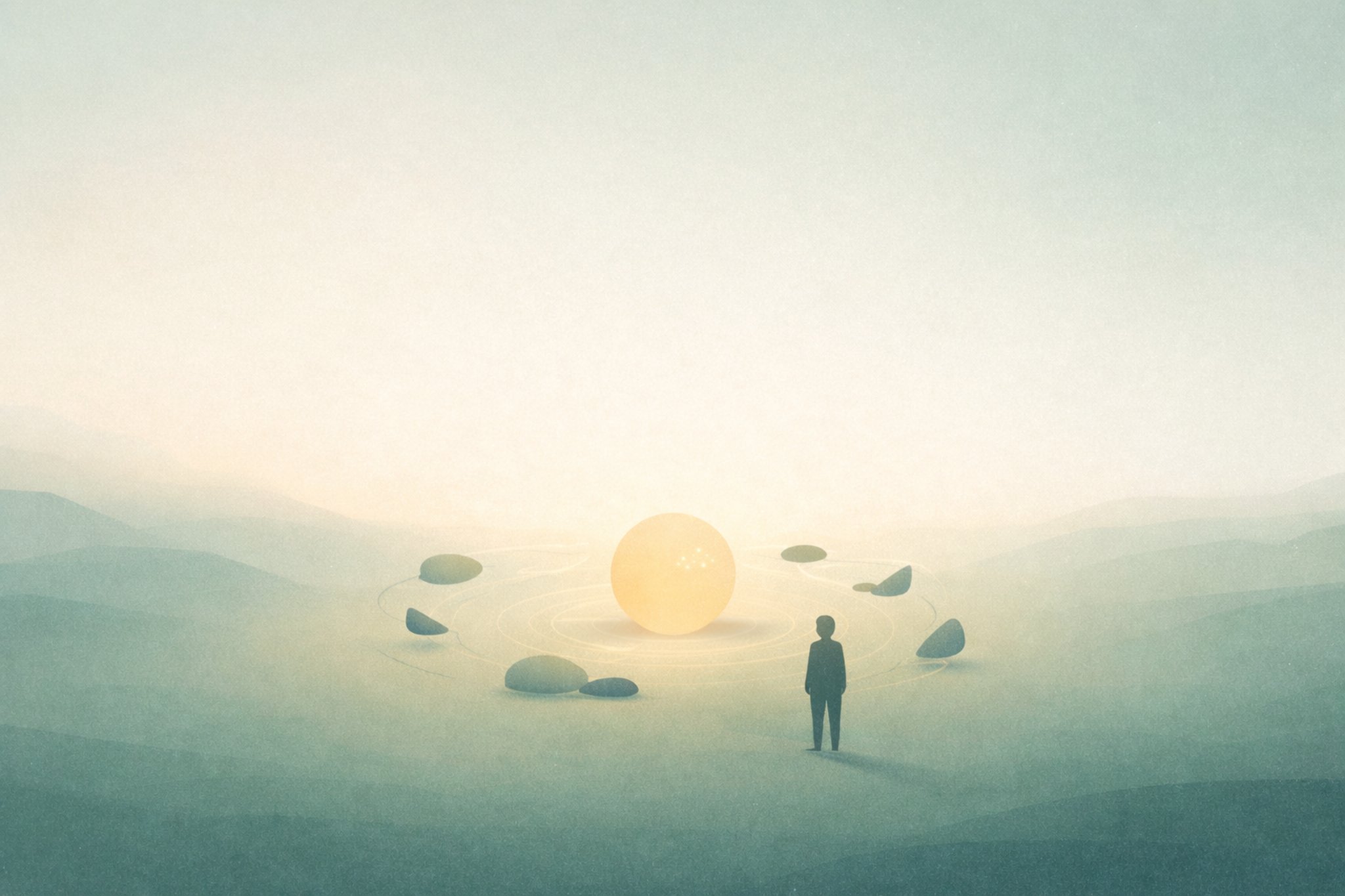 A person moving through daily life with more steadiness and Self-leadership